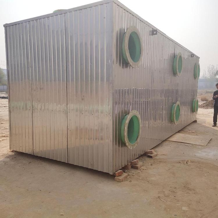 正合長期生產(chǎn)玻璃鋼生物除臭箱 高效廢氣消除與濾池凈化解決方案